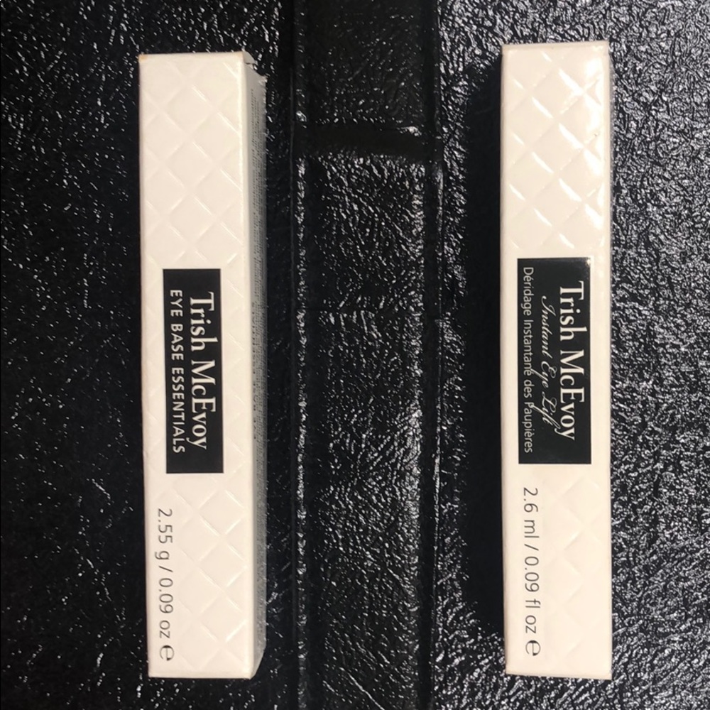 Trish McEvoy - eye lift & eye base essential.